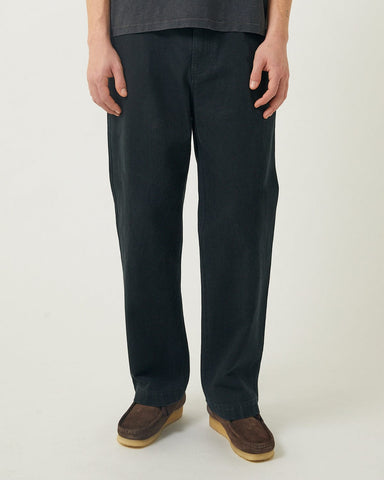 Heavy Twill Trouser - Black