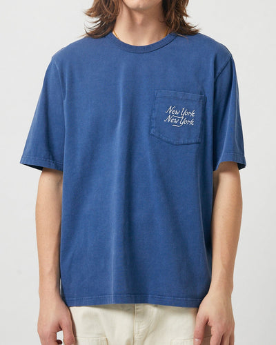 NY Script Tee - NVY-T-Shirt-Siena-Corridor