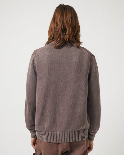 Acid Wash Cardigan - Purple-Cardigan-Alpafina-Corridor