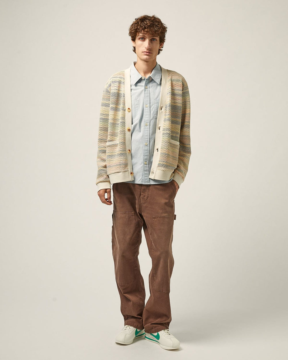 Rainbow Mesh Cardigan-Cardigan-Corridor-Corridor