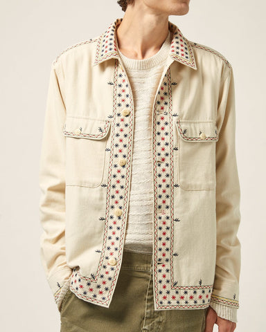 Starlight Embroidered Military Jacket