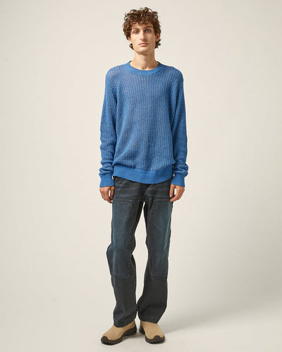 Marled Crewneck - Blue-Crewneck-Corridor-Corridor