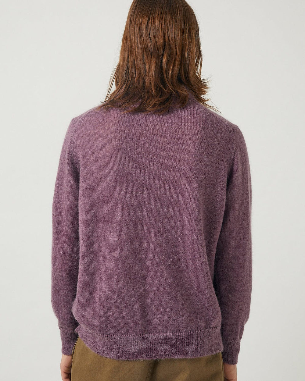 Brushed Alpaca Polo - PLM-LS Polo-Alpafina-Corridor