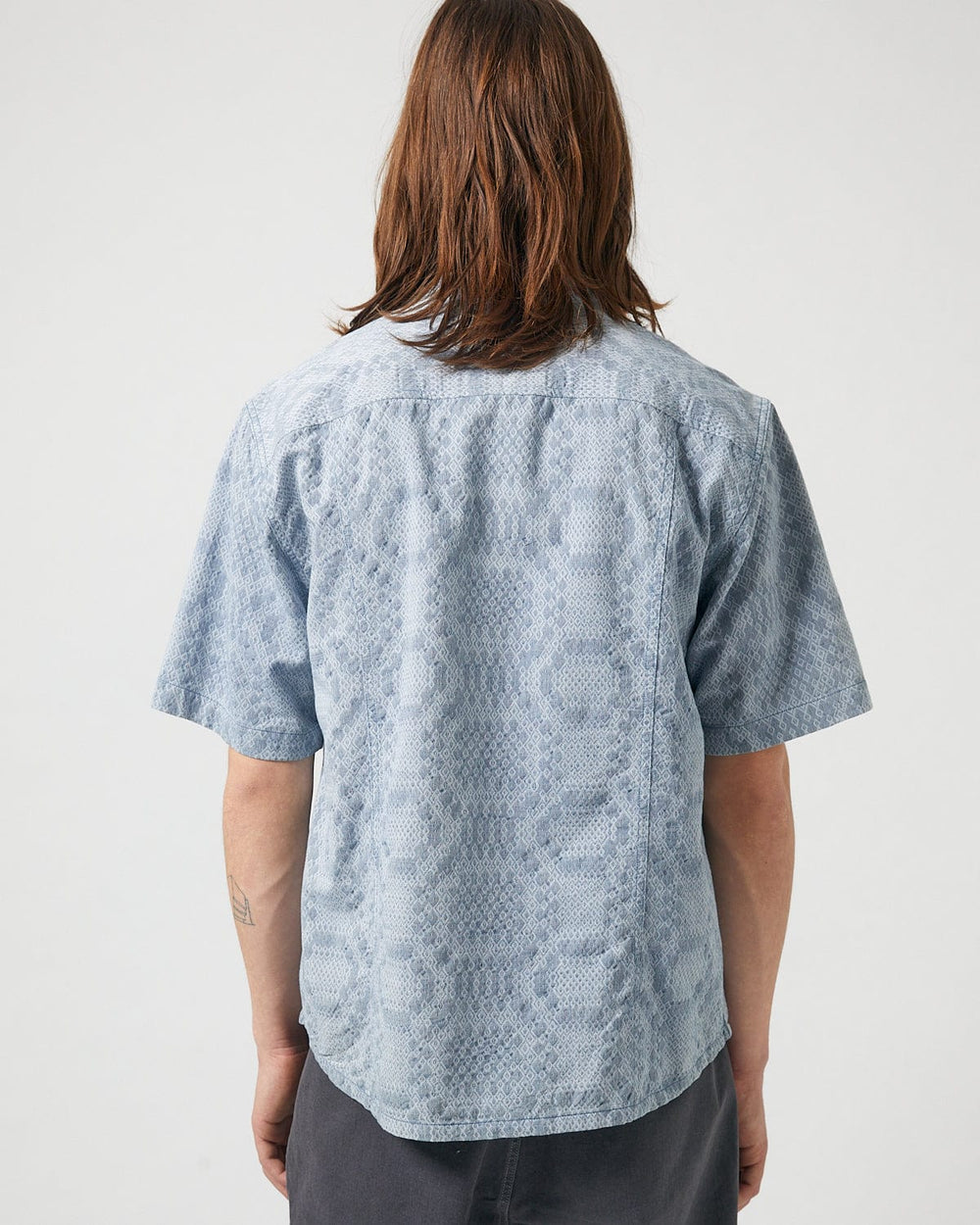 Diamond Jacquard SS Camp-Retro Camp with 4 Pockets-Corridor-Corridor