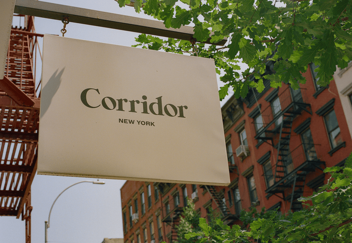 Corridor New Store banner